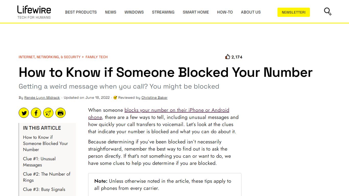 How to Know If Someone Blocked Your Number - Lifewire